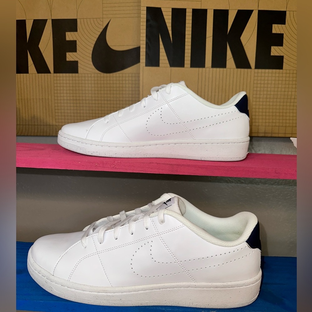 Men's Nike Court Royale 2 NN White/Midnight Navy-White (DX5939 102) - NEW - Picture 3 of 5